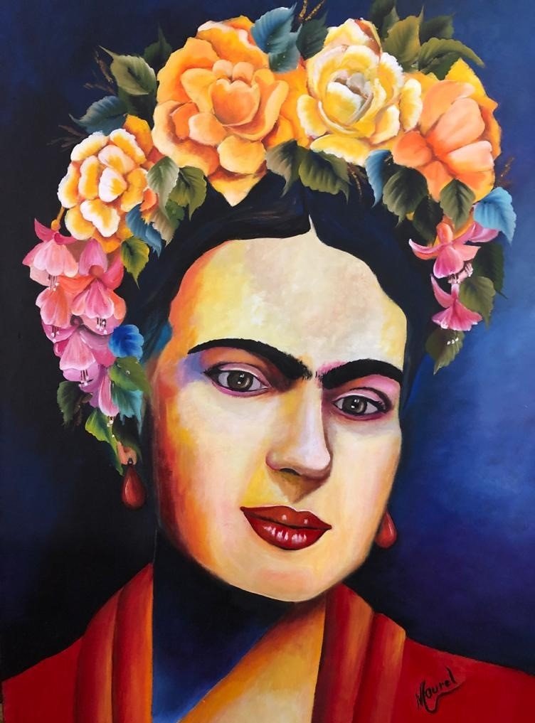 pintura-frida-en-galeria-virtual-