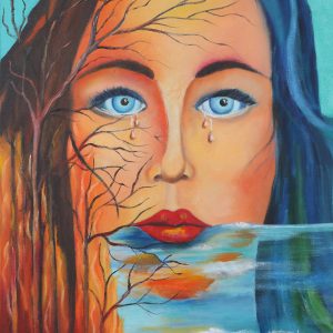 "Naturaleza herida" Óleo sobre Lienzo