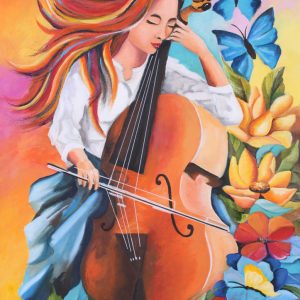 "Sinfonía de colores" Óleo sobre Lienzo