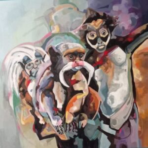 Obra: Cuatro Monos